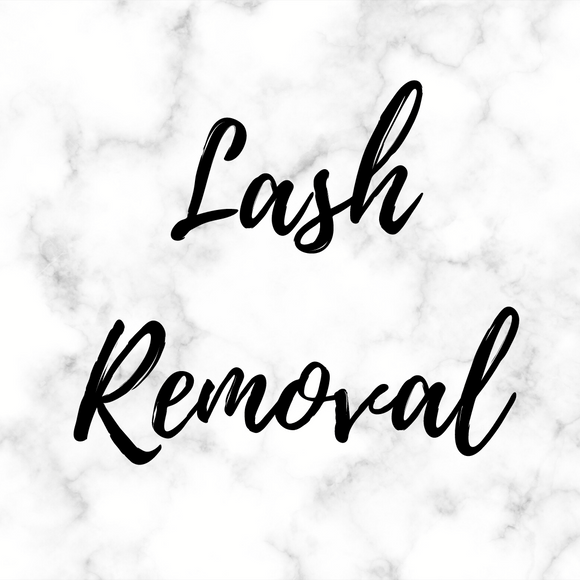 Lashes Removal